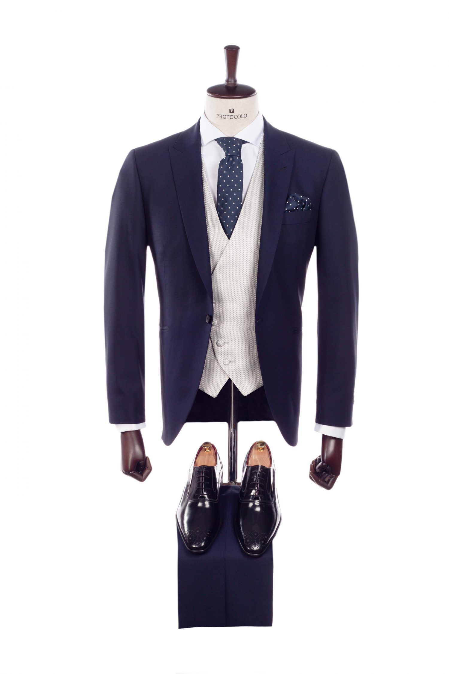 Traje Azul Puertolas Torino