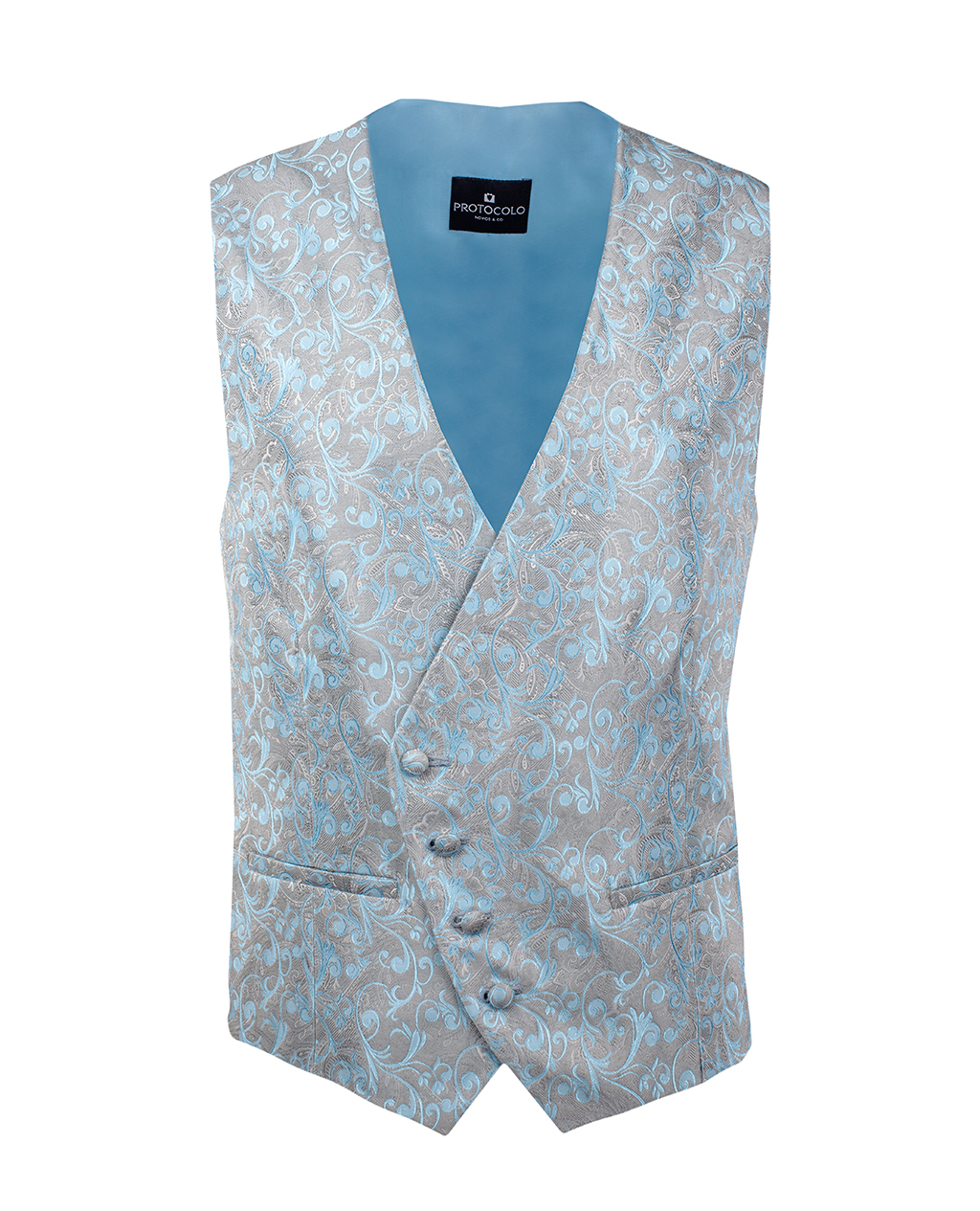 Chaleco Celeste Rit Bosco